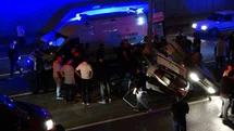 Kahramanmaraş'ta Direğe Çarpan Araçta 3 Yaralı