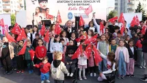 Melikgazi'de 19 Mayıs Coşkusu Yaşandı