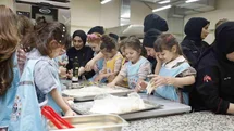 GİBTÜ mutfağında minik şeflerin Gastronomi yolculuğu