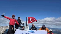 Elazığ'da Anlamlı Zirve Tırmanışı