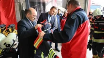 Balıkesir OSB İtfaiyesine Ekipman Desteği