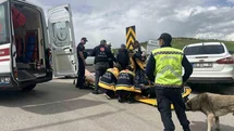 Çorum'da Trafik Kazası Meydana Geldi