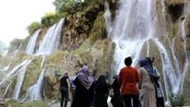 Erzincan'da Girlevik Şelalesi Coştu