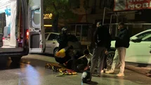 Motosiklet Kontrolden Çıktı, Sürücü Yaralandı