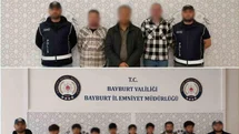 Bayburt’ta Düzensiz Göçmen Operasyonu