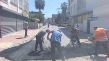 Mersin'de Asfalt Yama Çalışmaları Sürüyor
