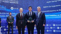 Aydın Sanayi Odası'na Ödül Verildi