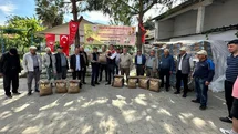 Koçarlı'da Ayçiçeği Tohumu Dağıtımı Yapıldı