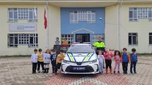 Bilecik'te Anaokulu Öğrencilerine Trafik Eğitimi