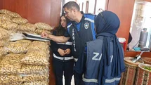 Erzincan'da Kuruyemiş Denetimi Yapıldı