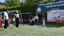 Dünya Çocuk Atletizm Günü’nde 200 çocuk sporla buluştu