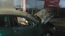 Bilecik'te Seyir Halindeki Otomobil Yandı