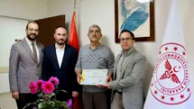 Emekli Doktora Veda Töreni Düzenlendi