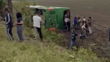 Çanakkale'de Otobüs Devrildi Çok Sayıda Yaralı Var