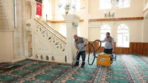 Mersin'de Camiler Dezenfekte Edildi