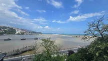 Zonguldak Limanı Yağmur Sonrası Sarıya Dönüştü