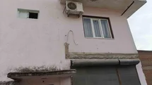 Balkonu çöken bina mühürlendi