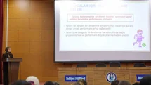 Spor Bilimleri öğrencilerine sağlıklı yaşam eğitimi verildi