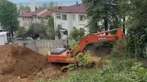 Düzce'de Toprak Kayması Olayı