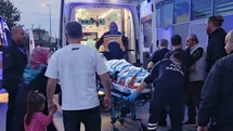 Samsun'da Motosiklet Kazası