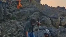 Mahsur Kalan İki Kişi Kurtarıldı