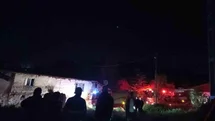 Ankara'da Boş Evde Yangın Çıktı