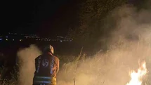 Kırıkhan'da Bahçe Yangını Kontrol Altına Alındı