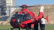 Malatya’da ambulans helikopter 62 yaşındaki hasta için havalandı