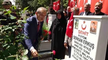 Malatya'da Şehitlik Ziyareti Yapıldı