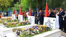 Muğla'da Şehitlik Ziyareti Yapıldı