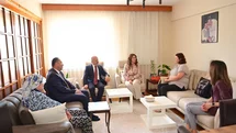 Aydın'da Şehit Aileleriyle Bayramlaşma