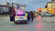Samsun'da Otomobil ile Motosiklet Çarpıştı