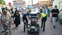 Kocaeli'de Lösemi Hastası Kızın Mutluluğu