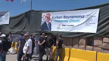 Ümraniye'de Hijyenik Kurban Kesimi Yapıldı