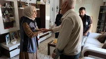 Alo Evlat Ekipleri Yaşlıları Ziyaret Etti