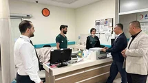 Şırnak'ta Sağlık Çalışanlarına Bayram Ziyareti