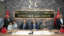 MHP Erzurum'da Bayramlaşma Etkinliği