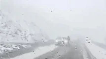 Ardahan'da Mayıs Ayında Kar Yağışı