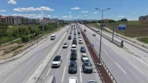 Kırıkkale'de Dönüş Trafiği Yoğunlaştı