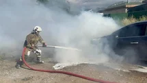 Antakya’da Araç Yangını Kontrol Altına Alındı