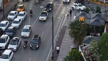 Uyanık motorcu ekiplerden kaçamadı