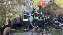 Çorum'da Tandır Yangını Korkuttu