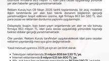 Ticaret Bakanlığı'ndan Ceza Açıklaması