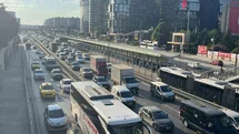 İstanbul'da Bayram Sonrası Trafik Yoğunluğu