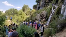 Girlevik Şelalesi Bayramda Ziyaretçi Akınına Uğradı