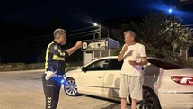 "Alkollü değilim ama şüpheliyim" dedi, alkollü çıktı