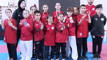 Körfezli karateciler İstanbul’dan 11 madalyayla döndü