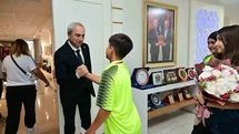 Antalya'da Bocce Takımından Ödül Ziyareti