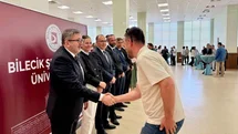 Bilecik'te Bayramlaşma Töreni Düzenlendi