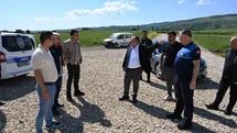 Eskişehir'de TOKİ Yolu İncelemesi